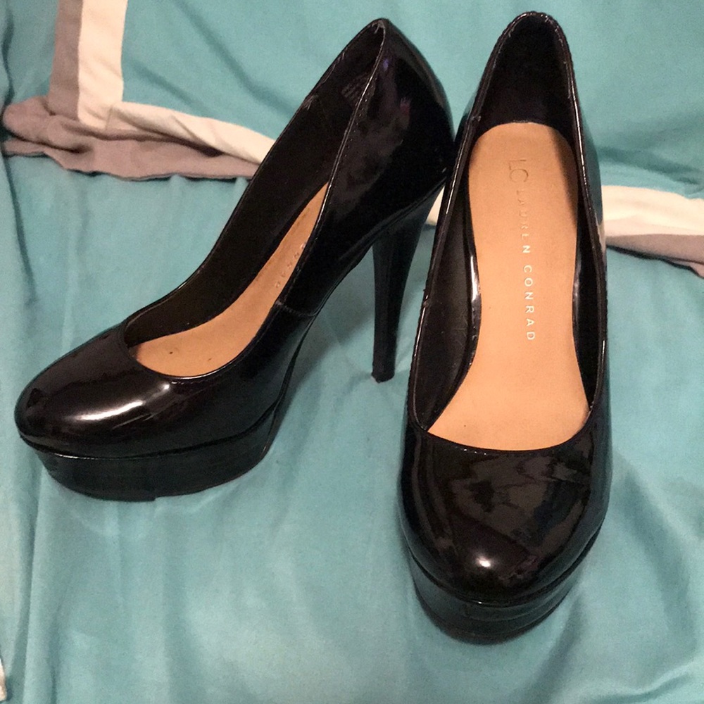 Black heels